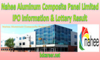 Nahee Aluminum Composite Panel Limited IPO Lottery Result