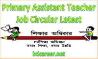 Primary Assistant Teacher Job Circular