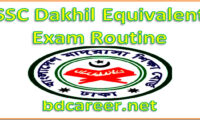 SSC Exam Routine 2021