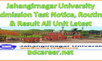 Jahangirnagar University Admission Test Result