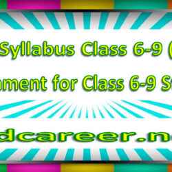 High School Short Syllabus Class Six to Nine (6-9) 2020