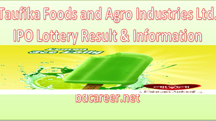 Taufika Foods IPO Lottery Result & Information