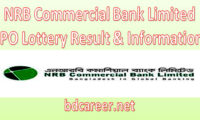 NRB Commercial Bank Limited IPO Lottery Result & Information