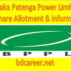 Baraka Patenga Power Limited Share Allotment List