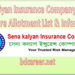 Sena Kalyan Insurance Company Limited IPO Share Allotment List & Information