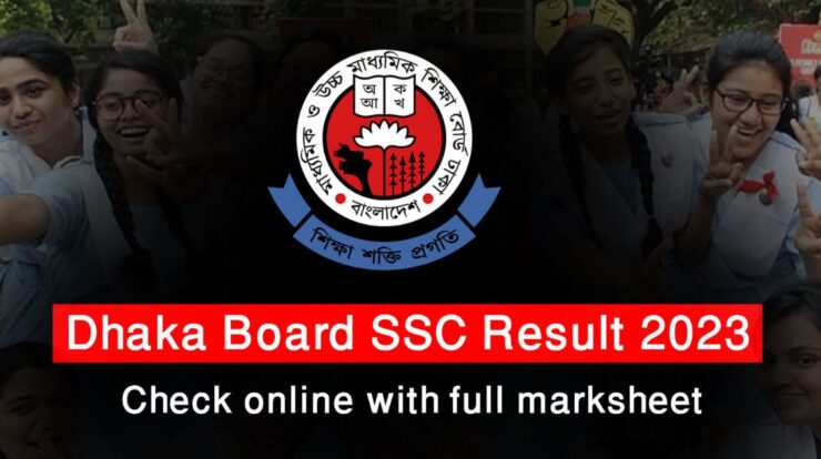 SSC Result 2023 -Dhaka Board with Marksheet