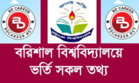 Barisal University Admission Notice 2024