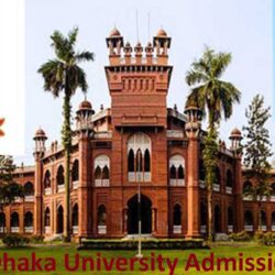 Dhaka University Admission Notice 2024.