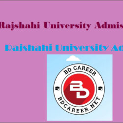 Rajshahi University Admission Notice 2024