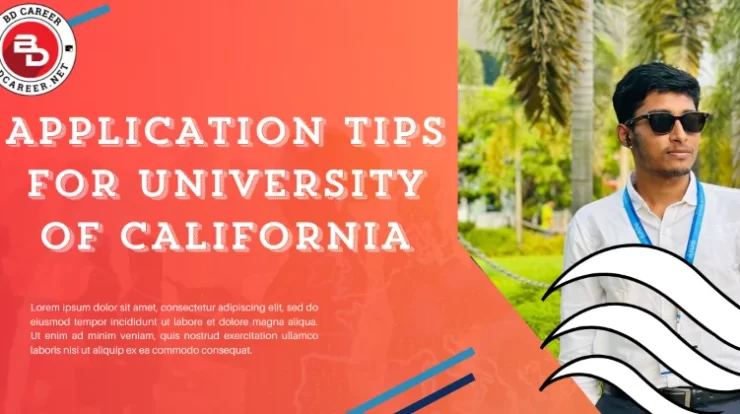Application Tips for University of California
